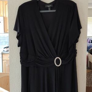 Gorgeous black wrap dress